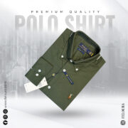 RL Premium Olive Solid Shirt