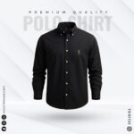 RL Premium Jet Black Solid Shirt