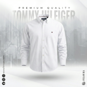 Tommy White Solid Shirt