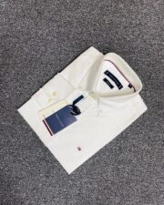 Tommy White Solid Shirt - Image 2