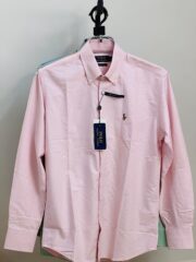 RL Premium Baby Pink Solid Shirt - Image 2