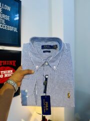 RL Jeans Blue Stripe Premium Shirt