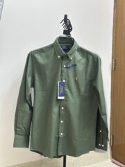 RL Premium Olive Solid Shirt