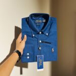 RL Premium Royal Blue Solid Shirt