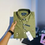 RL Premium Olive Solid Shirt