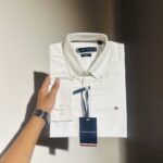 Tommy White Solid Shirt