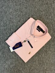 RL Premium Baby Pink Solid Shirt - Image 2