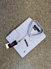 RL Premium Sky Blue Solid Shirt - Image 2