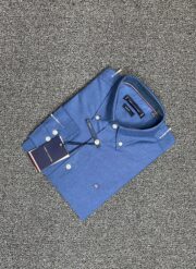 Tommy Denim Solid Color Shirt - Image 2