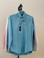 RL Sea Green Solid Shirt - Image 2