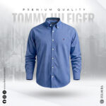 Tommy Denim Solid Color Shirt