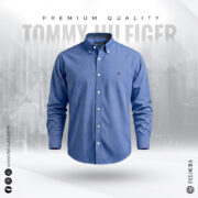 Tommy Denim Solid Color Shirt