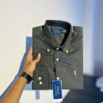 RL Premium Dark Olive Solid Shirt
