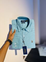 RL Sea Green Solid Shirt