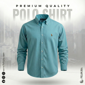 RL Sea Green Solid Shirt