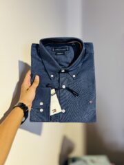 Tommy Denim Solid Color Shirt