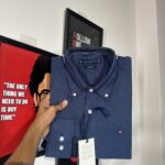 Tommy Denim Solid Color Shirt