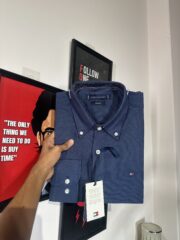 Tommy Denim Solid Color Shirt