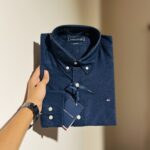 Tommy Midnight Blue Solid Shirt