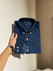 Tommy Midnight Blue Solid Shirt