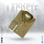 Lacoste Premium Olive Solid Shirt