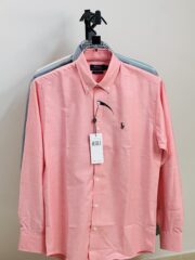 RL Premium Light Peach Solid Shirt - Image 2