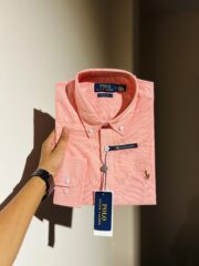 RL Premium Light Peach Solid Shirt