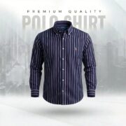 RL Navy Blue and Multi Stripe Premium Edition