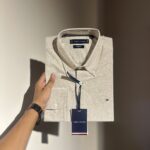 Tommy Beige Color Solid Shirt