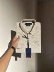 Tommy Beige Color Solid Shirt