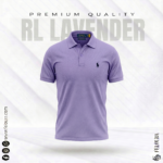 RL Lavender Color POLO T-Shirt