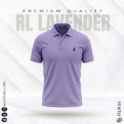 RL Lavender Color POLO T-Shirt