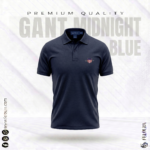 GANT Midnight Blue Color POLO T-Shirt
