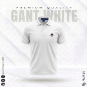 GANT White Color POLO T-Shirt