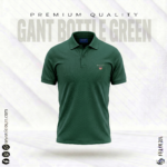 GANT Bottle Green POLO T-Shirt