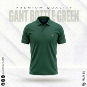 GANT Bottle Green POLO T-Shirt