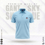 GANT Sky Blue Color Polo T-Shirt