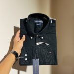 Tommy Premium Jet Black Solid Shirt