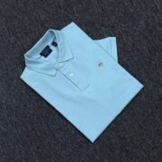 GANT Sky Blue Color Polo T-Shirt - Image 2
