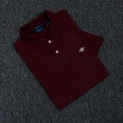 GANT Maroon Color POLO T-Shirt - Image 2