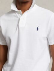 RL White Color POLO T-Shirt - Image 3