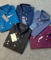 Tommy Premium Navy Solid Shirt - Image 3
