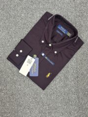 RL Premium Coffee Solid Shirt - Image 2