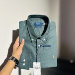 RL Forest Green Solid Shirt