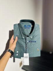 RL Forest Green Solid Shirt