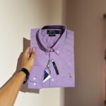 RL Premium Lavender Solid Shirt