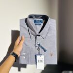 RL Premium Light lavender Solid Shirt
