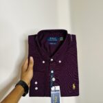 RL Premium Purple Solid Shirt