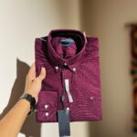 Tommy Premium Purple Solid Shirt