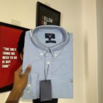 Gant Premium Sky Blue Solid Shirt